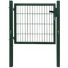 8718475965817_a_en_hd_1.jpg Fence Gate Steel Green 105x150 cm