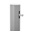 Retractable Side Awning 160x600 cm Grey