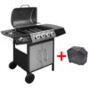 8718475998143_g_en_hd_2.jpg Gas Barbecue Grill 4+1 Cooking Zone Black and Silver