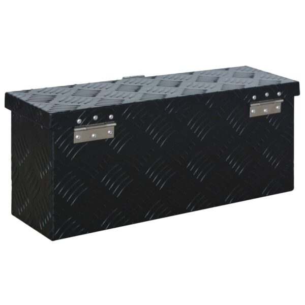 Aluminium Box 485x140x200 mm Black