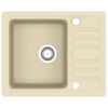 Granite Kitchen Sink Single Basin Beige