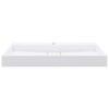 Wash Basin 100x46x11 cm Mineral Cast Marble Cast White