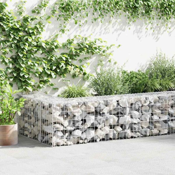 8719883592183_m_en_hd_1.jpg Gabion Wall with Covers Galvanised Steel 600x30x50 cm