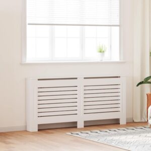 Radiator Cover White 172x19x81.5 cm MDF