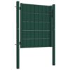 8719883670591_g_en_hd_1.jpg Fence Gate PVC and Steel 100x81 cm Green