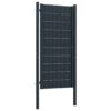 8719883670676_g_en_hd_1.jpg Fence Gate PVC and Steel 100x164 cm Anthracite