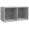 8719883672823_a_en_hd_1.jpg Vinyl Storage Box Concrete Grey 71x34x36 cm Engineered Wood