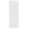 Office Cabinet White 60x32x190 cm Engineered Wood