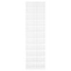 Shoe Cabinet White 54x34x183 cm Engineered Wood