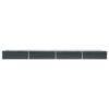 Garden Raised Bed Galvanised Steel 600x80x45 cm Anthracite