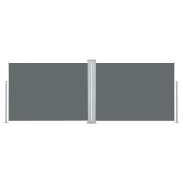 Retractable Side Awning Anthracite 100x1000 cm