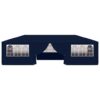 Professional Party Tent with Side Walls 4x9 m Blue 90 g/m?