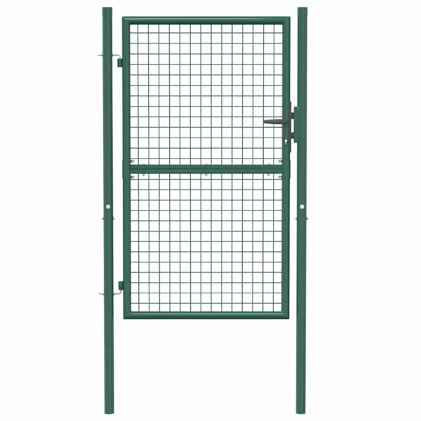 8719883769004_g_en_hd_2.jpg Fence Gate Steel 100x150 cm Green