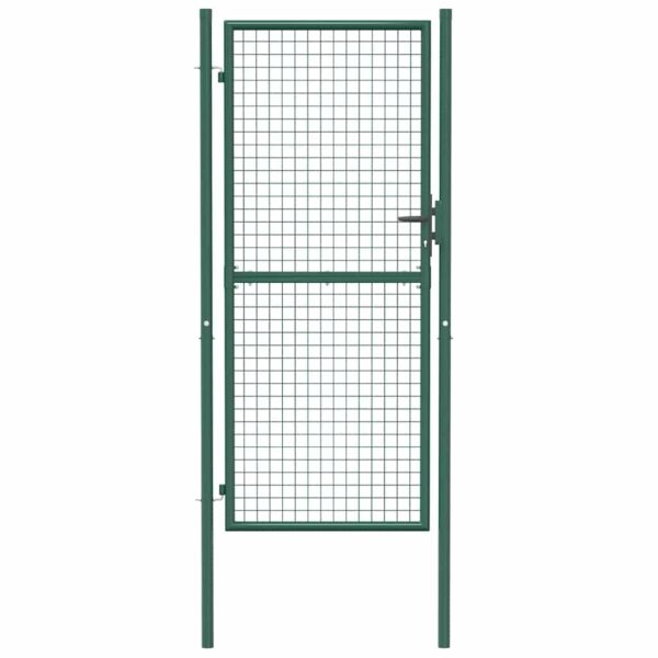 8719883769028_g_en_hd_2.jpg Fence Gate Steel 100x200 cm Green