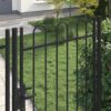 8719883769103_g_en_hd_1.jpg Fence Gate Single Door with Arched Top Steel 1x2 m Black