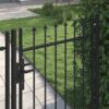 8719883769523_g_en_hd_1.jpg Fence Gate Single Door with Spike Top Steel 1x1.2 m Black
