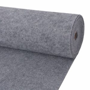 Exhibition Carpet Rib 1.2x20 m Grey