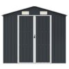 8719883811499_g_en_hd_3.jpg Garden Shed Anthracite 205x129x183 cm Galvanised Steel