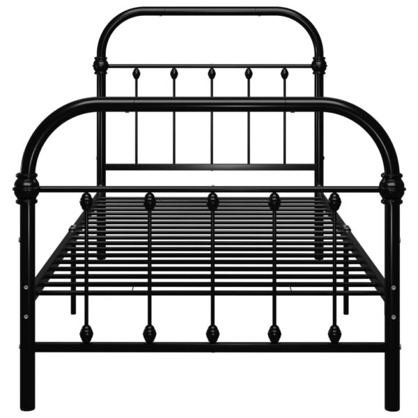 8719883812014_g_en_hd_2.jpg 284498 Bed Frame without Mattress Black Metal 90x200 cm