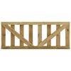 Garden Slats Gates 2 pcs Impregnated Pinewood 150x60 cm