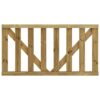 Garden Slats Gates 2 pcs Impregnated Pinewood 150x80 cm