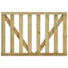 Garden Slats Gates 2 pcs Impregnated Pinewood 150x100 cm
