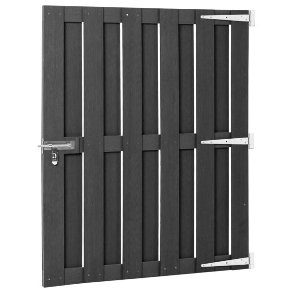 Garden Gate WPC 100x120 cm Grey