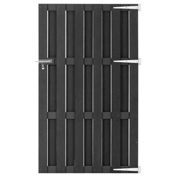 Garden Gate WPC 100x170 cm Grey