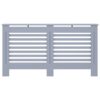 Radiator Cover Anthracite 152x19x81.5 cm MDF