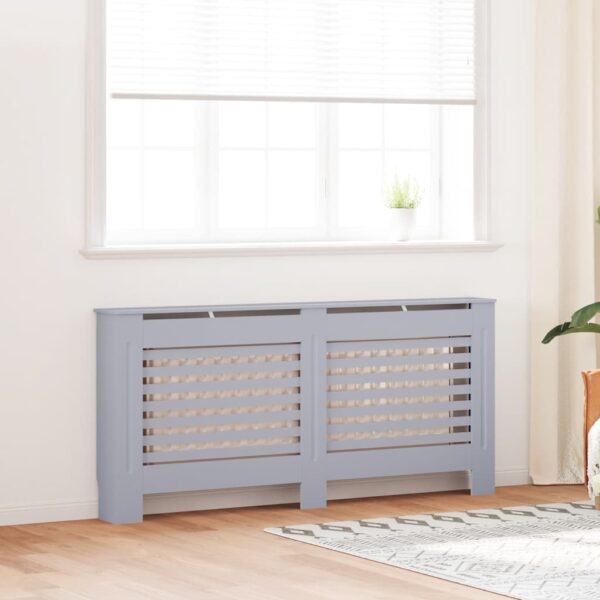 Radiator Cover Anthracite 172x19x81.5 cm MDF