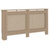 Radiator Cover 152x19x81.5 cm MDF