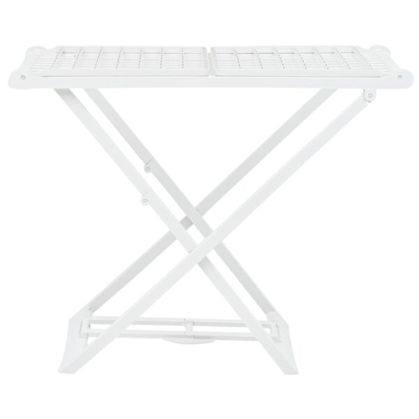 8719883860008_g_en_hd_1.jpg Folding Clothes Dry Rack White Plastic