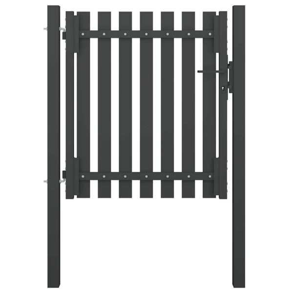 8719883865256_a_en_hd_1.jpg Garden Fence Gate Steel 1x1.25 m Anthracite