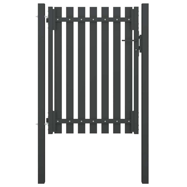 8719883865270_a_en_hd_1.jpg Garden Fence Gate Steel 1x1.7 m Anthracite