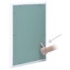 Access Panel with Aluminium Frame and Plasterboard 400x600 mm