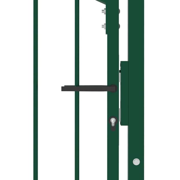 8719883886213_g_en_hd_3.jpg Fence Gate with Spikes Steel 100x200 cm Green