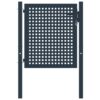Fence Gate Anthracite 102x75 cm Steel