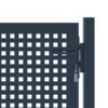 Fence Gate Anthracite 102x75 cm Steel