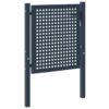 Fence Gate Anthracite 102x100 cm Steel