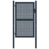 Fence Gate Anthracite 102x150 cm Steel