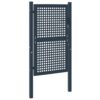 Fence Gate Anthracite 102x150 cm Steel