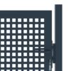 Fence Gate Anthracite 102x175 cm Steel