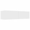TV Cabinet White 120x30x30 cm Engineered Wood