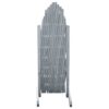 Trellis Fence Solid Firwood 1.8x1 m Grey