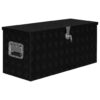 Aluminium Box 90.5x35x40 cm Black