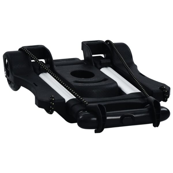 Foldable Transport Trolley 45 kg Aluminium Sliver