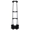 Foldable Transport Trolley 45 kg Aluminium Sliver