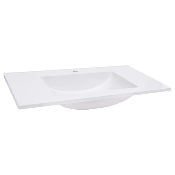 Built-in Wash Basin 600x460x130 mm SMC White