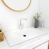 Built-in Wash Basin 600x460x130 mm SMC White