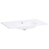 Built-in Wash Basin 805x460x105 mm SMC White